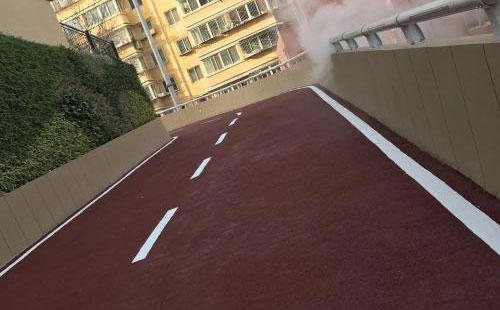 阿拉尔彩色路面